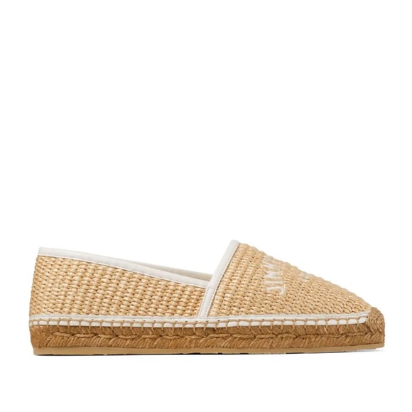 Jimmy Choo Brie raffia espadrilles - Picture 2 of 8